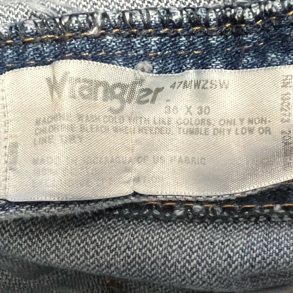 Wrangler Men’s 47MWZ Premium Performance Cowboy Cut Regular Fit 36 X 30 - Picture 6 of 7